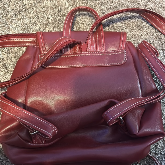 dark red backpack/purse - Picture 2 of 2